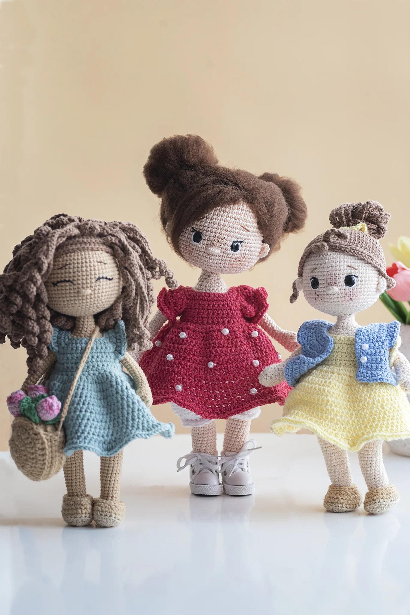 Przykładowe wzory z cyfrowego miesięcznika Moja szydełkowa lala