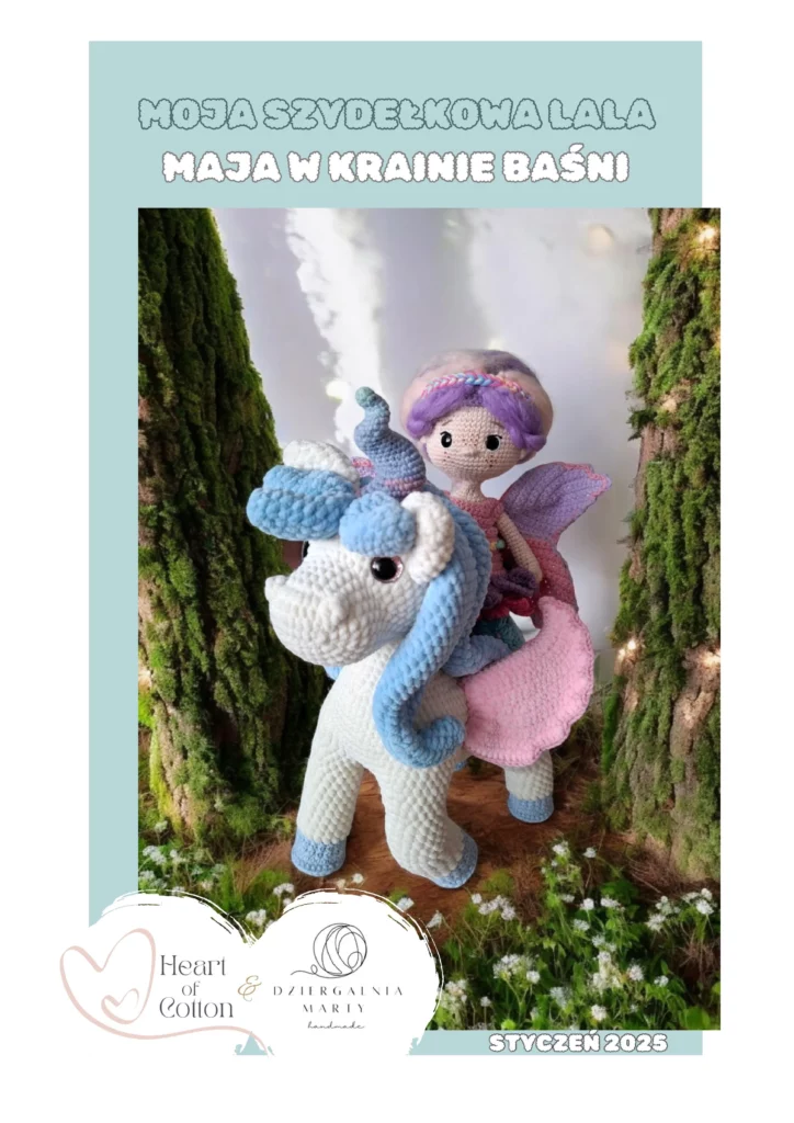 Wzór szydełkowy Pegazorożec